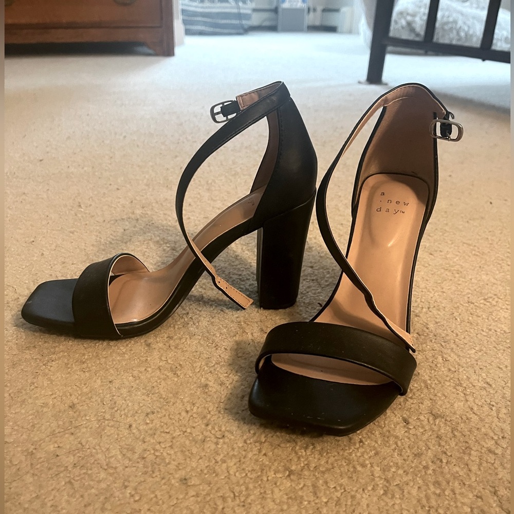 Black heels